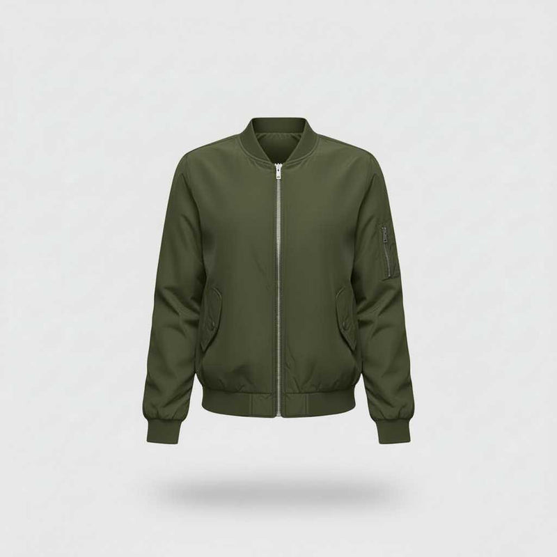 Women's Short Bomber Jacket | Stylish Women's Coats