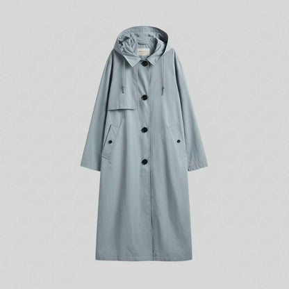 Long Trench Coat Women | Stylish Winter Coat for Cold Weather