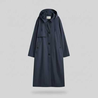 Long Trench Coat Women | Stylish Winter Coat for Cold Weather