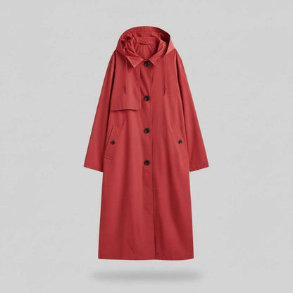 Long Trench Coat Women | Stylish Winter Coat for Cold Weather