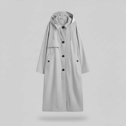 Long Trench Coat Women | Stylish Winter Coat for Cold Weather