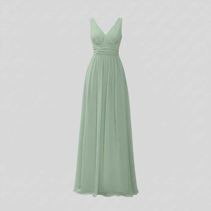 Elegant V-Neck Maxi Dress | Women's Summer & Formal Dress