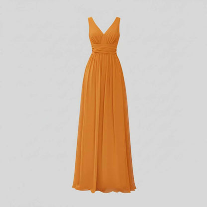 Elegant V-Neck Maxi Dress | Women's Summer & Formal Dress