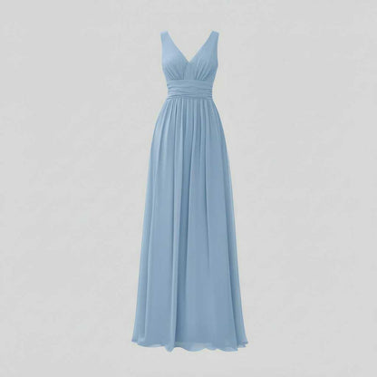 Elegant V-Neck Maxi Dress | Women's Summer & Formal Dress