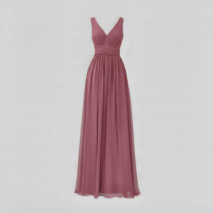 Elegant V-Neck Maxi Dress | Women's Summer & Formal Dress