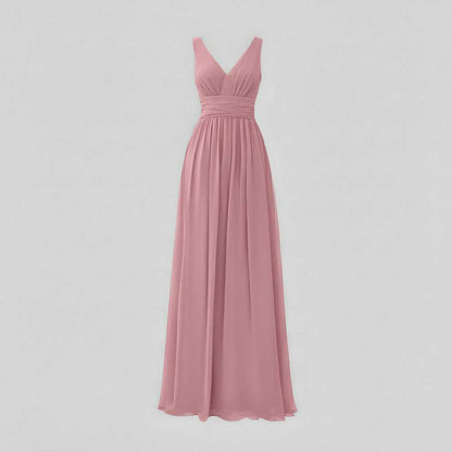 Elegant V-Neck Maxi Dress | Women's Summer & Formal Dress
