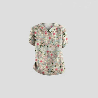 Vintage Floral Blouse | Women's Summer Top