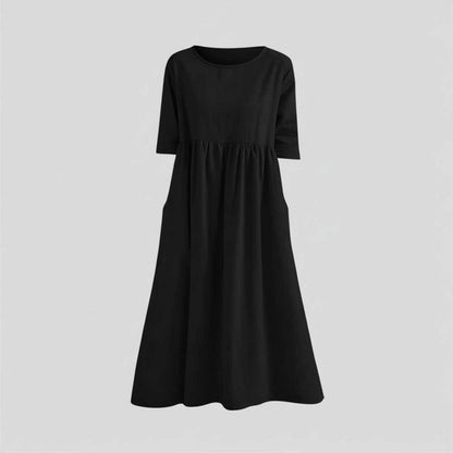 Relaxed Fit Midi Dress | Women's Summer Dress