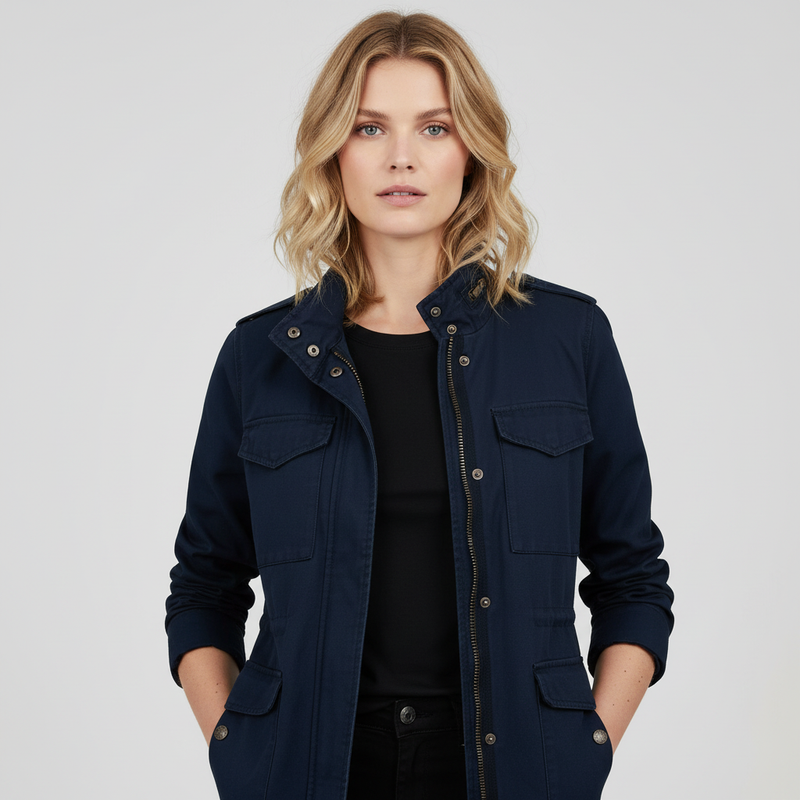 Modern Women's Zipper Jacket | Casual Outerwear