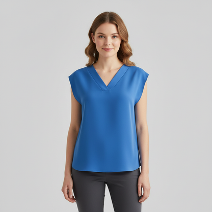 V-Neck Summer Blouse | Women's Blouse for Casual Wear