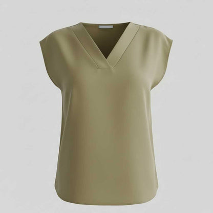 V-Neck Summer Blouse | Women's Blouse for Casual Wear
