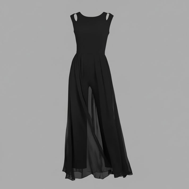Sleeveless Wide Leg Jumpsuit | Women's Jumpsuit Summer Fashion