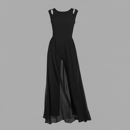 Sleeveless Wide Leg Jumpsuit | Women's Jumpsuit Summer Fashion
