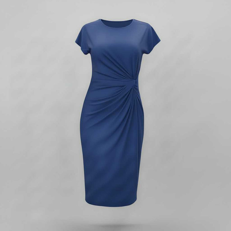Women's Midi Dress | Short Sleeve Formal Dress