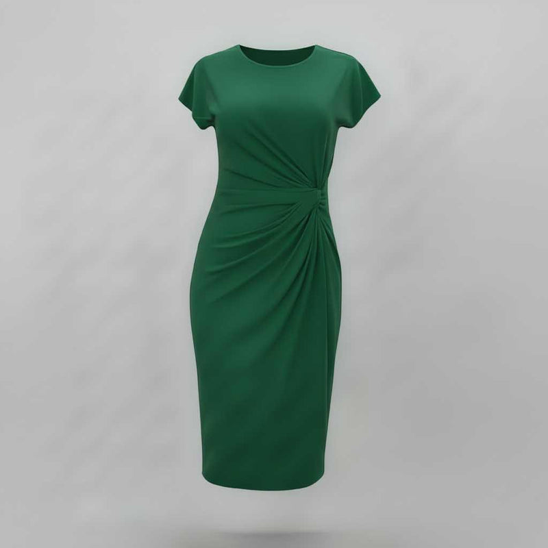 Women's Midi Dress | Short Sleeve Formal Dress
