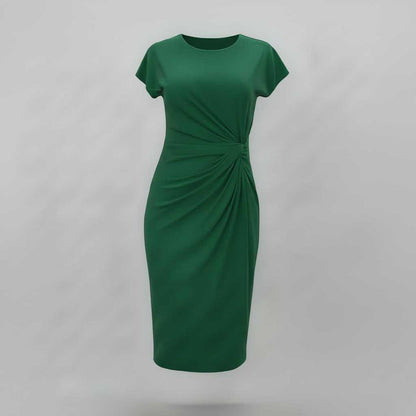 Women's Midi Dress | Short Sleeve Formal Dress