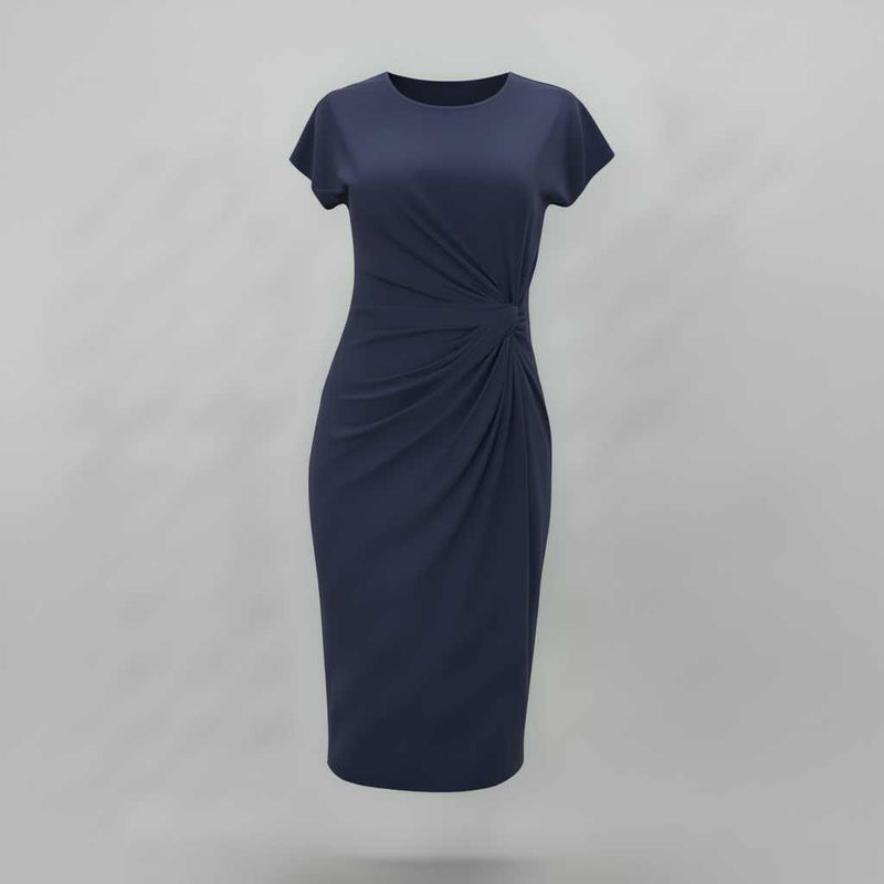 Women's Midi Dress | Short Sleeve Formal Dress