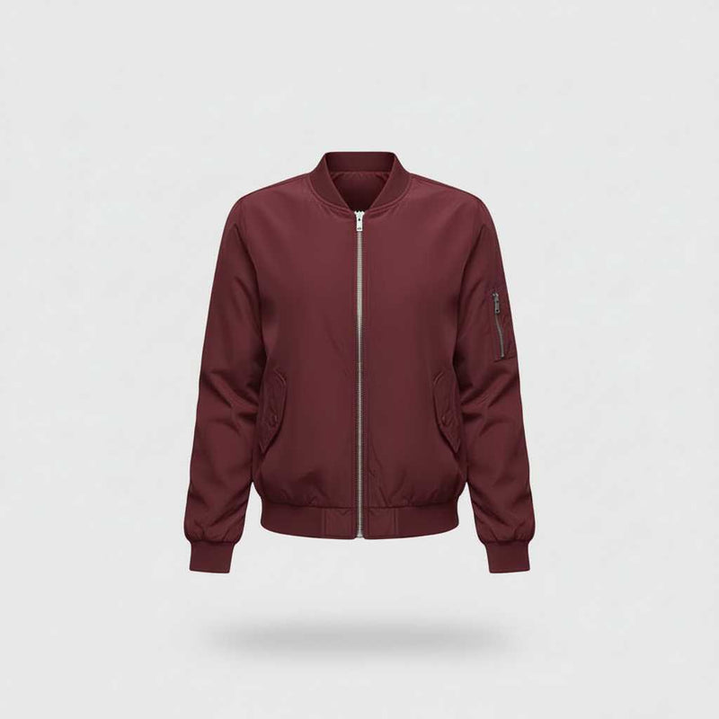 Women's Short Bomber Jacket | Stylish Women's Coats